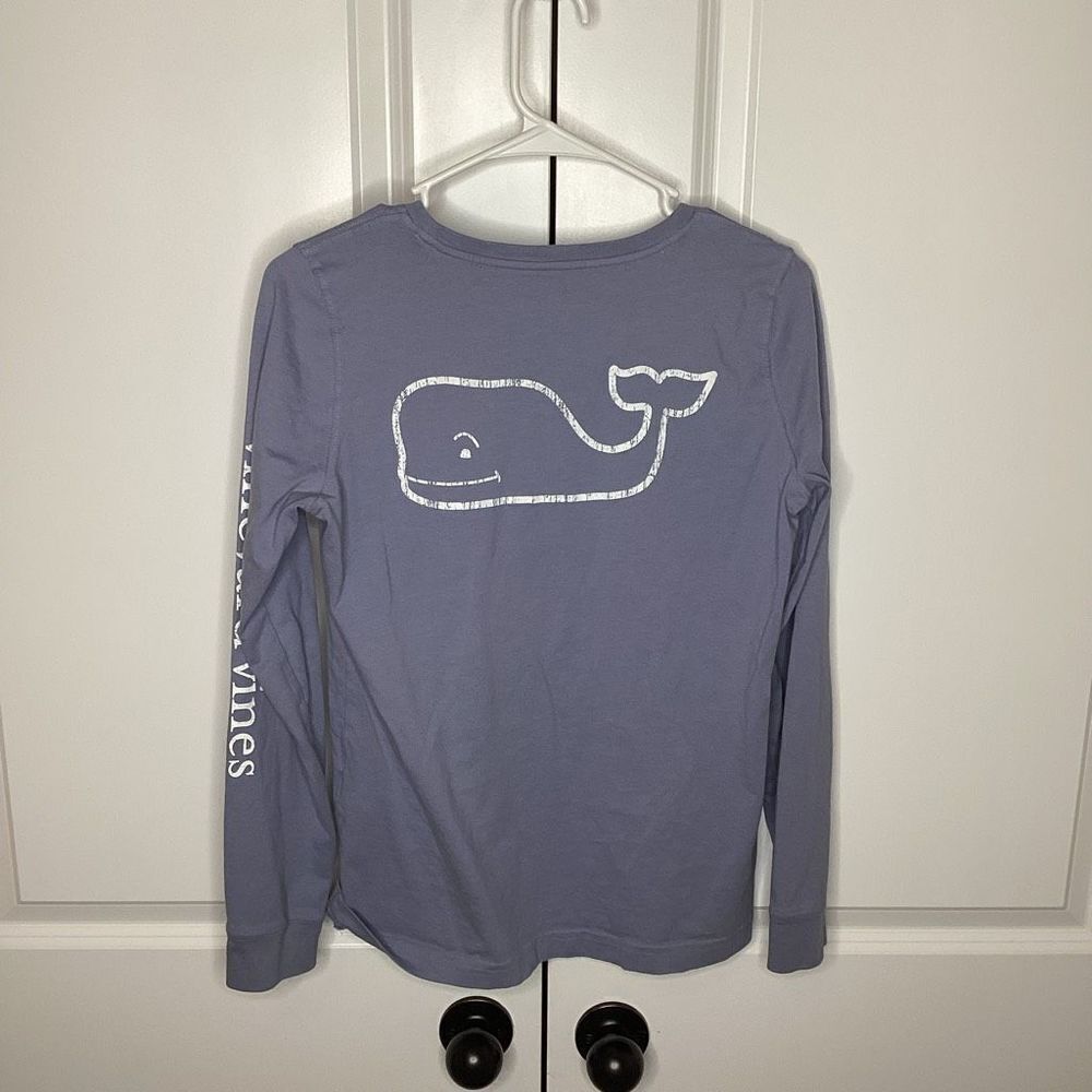 Mens Vineyard Vines Long Sleeved Tee Shirt XS Lt.‎ Blue